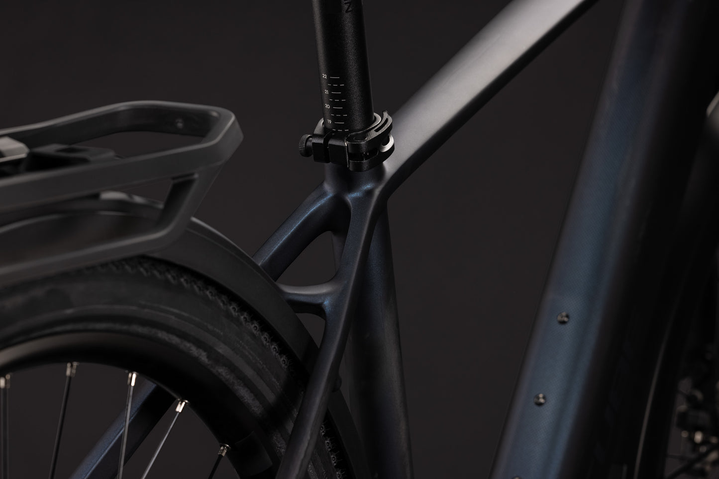 CUBE Kathmandu Hybrid C:62 Pro 400x E-Trekkingrad 2027, Rahmendetail