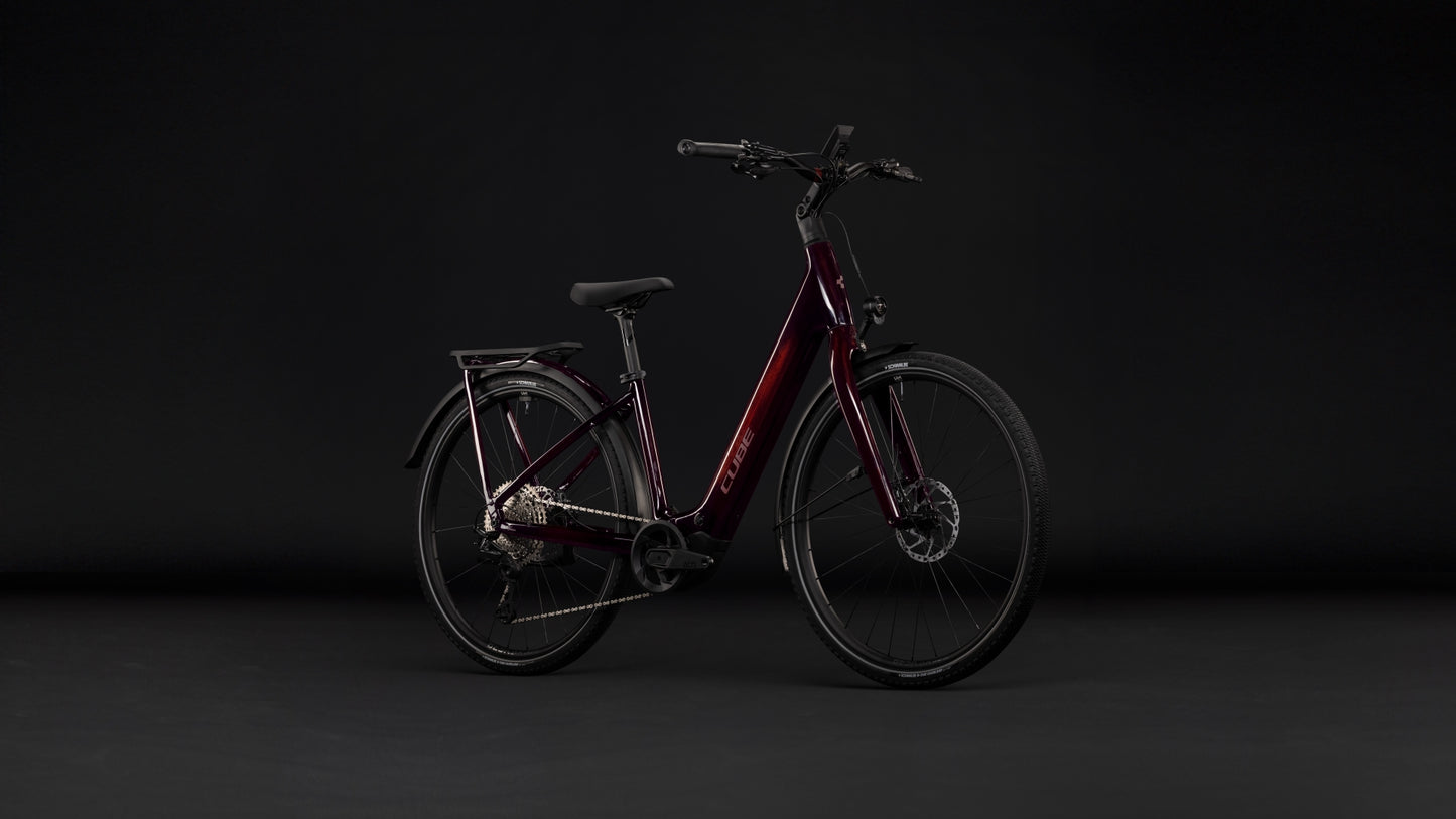 CUBE Kathmandu Hybrid C:62 SLX 400x Easy Entry E-Trekkingrad 2027, Detailansicht