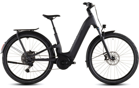 Produktbild: Cube Kathmandu Hybrid ONE11 HPC Pro 800 slabgrey´n´black, Seitenansicht (weißer Hintergrund)