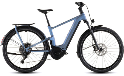 Produktbild: Cube Kathmandu Hybrid ONE11 HPC Pro 800 hazeblue´n´blue, Seitenansicht (weißer Hintergrund)