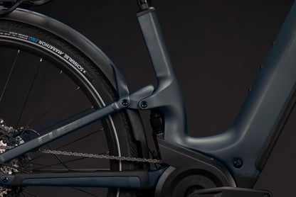 CUBE Kathmandu Hybrid ONE11 HPC SLX 800 Easy Entry E-Trekkingrad 2027, Sattel und Sitzposition
