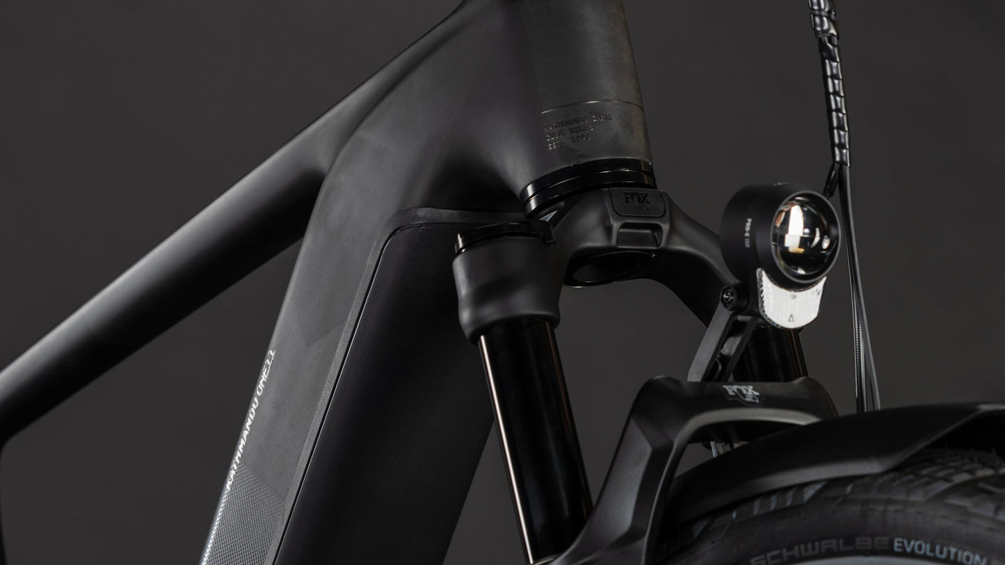 Produktbild: Cube Kathmandu Hybrid ONE11 HPC SLT 800 carbon´n´silverdust, Detailaufnahme 03