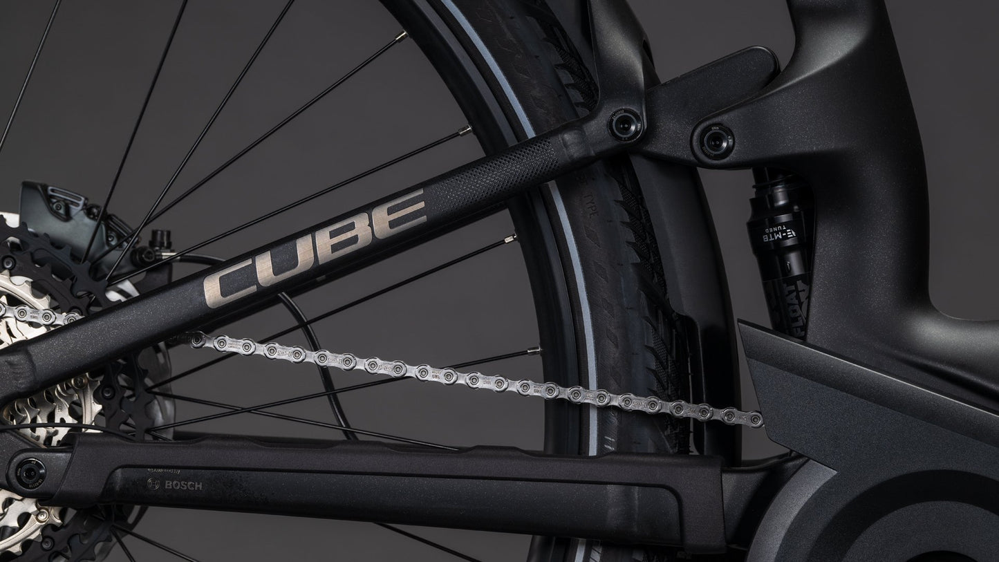 Produktbild: Cube Kathmandu Hybrid ONE11 HPC SLT 800 carbon´n´silverdust, Detailaufnahme 04