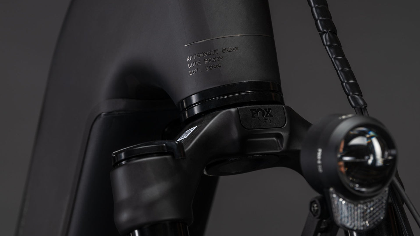 Produktbild: Cube Kathmandu Hybrid ONE11 HPC SLT 800 carbon´n´silverdust, Detailaufnahme 07