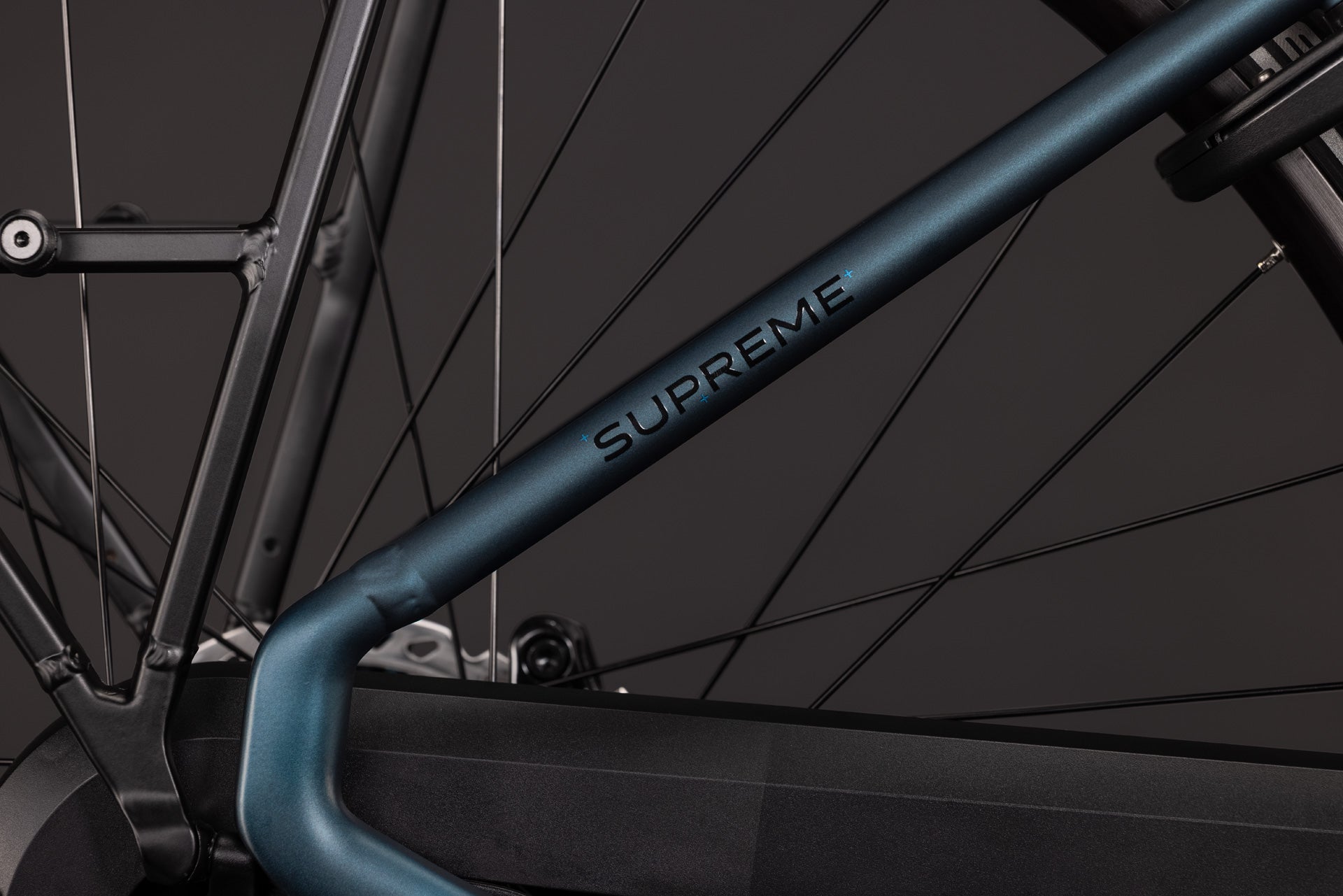 CUBE Supreme Rt Hybrid Comfort EX 600 Easy Entry E-Cityrad 2027, Rahmendetail
