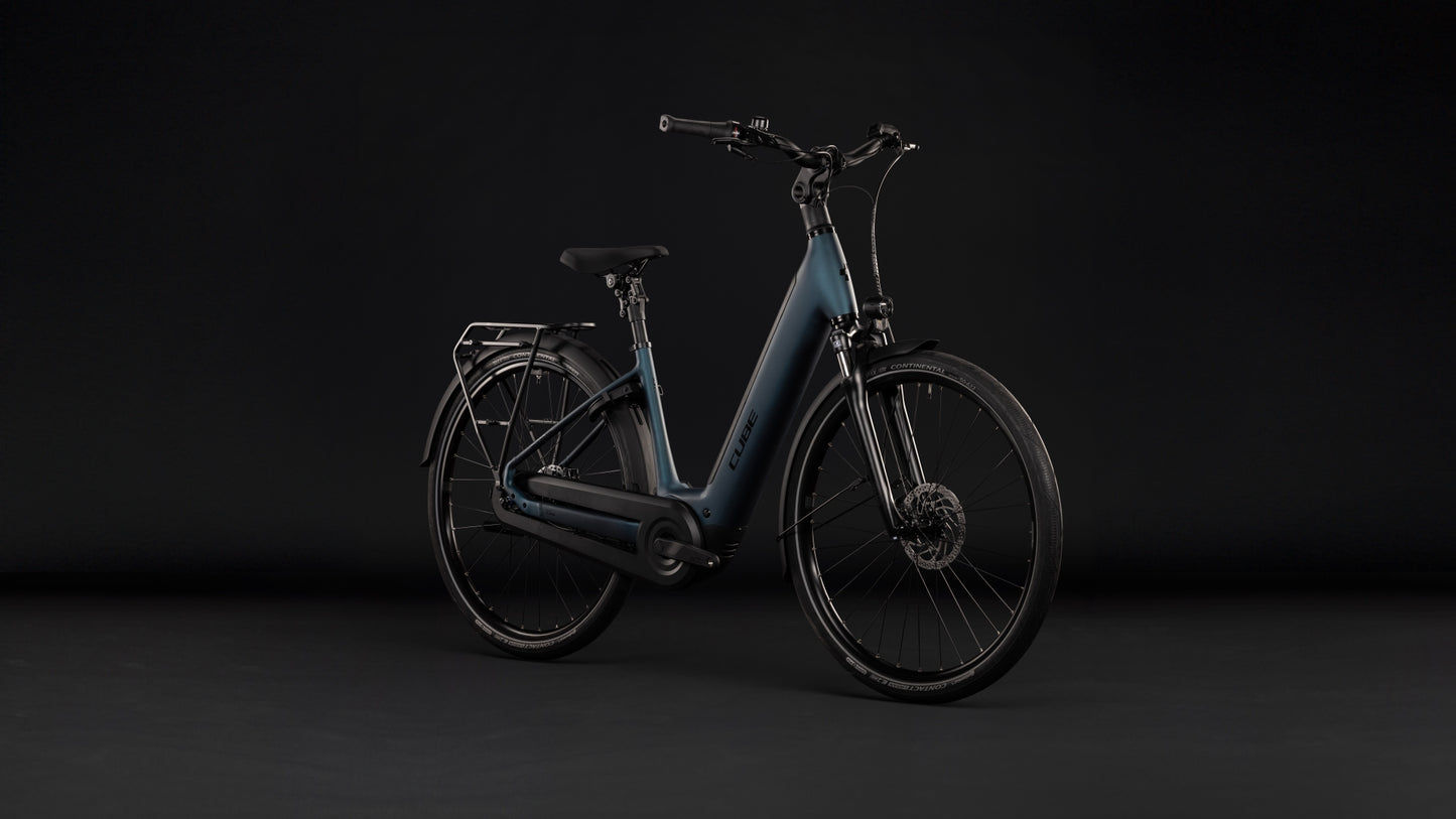 CUBE Supreme Rt Hybrid Comfort EX 600 Easy Entry E-Cityrad 2027, Detailansicht