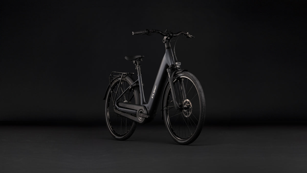 CUBE Supreme Hybrid Comfort Pro 600 Easy Entry E-Cityrad 2027, Detailansicht