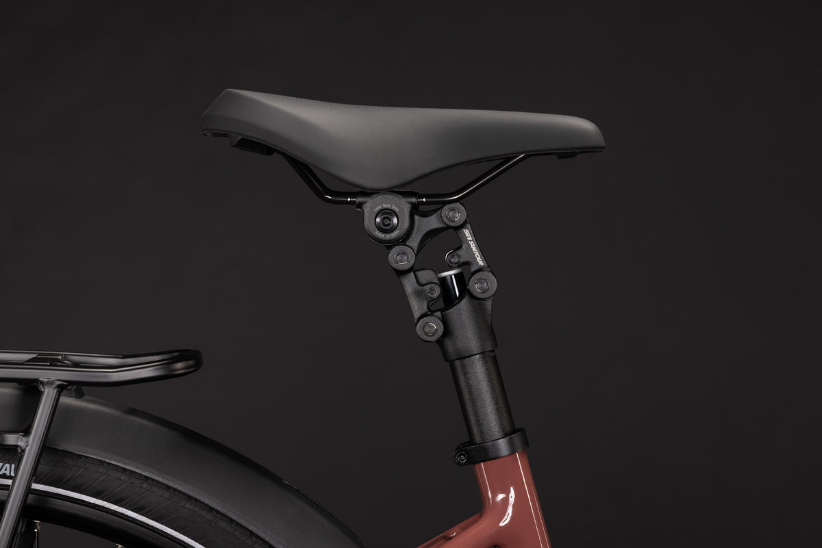 CUBE Supreme Hybrid Comfort Pro 600 Easy Entry E-Cityrad 2027, Rahmendetail