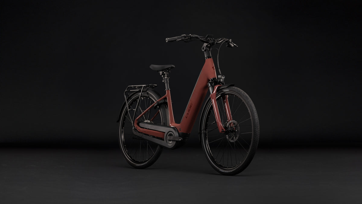 CUBE Supreme Hybrid Comfort Pro 600 Easy Entry E-Cityrad 2027, Detailansicht