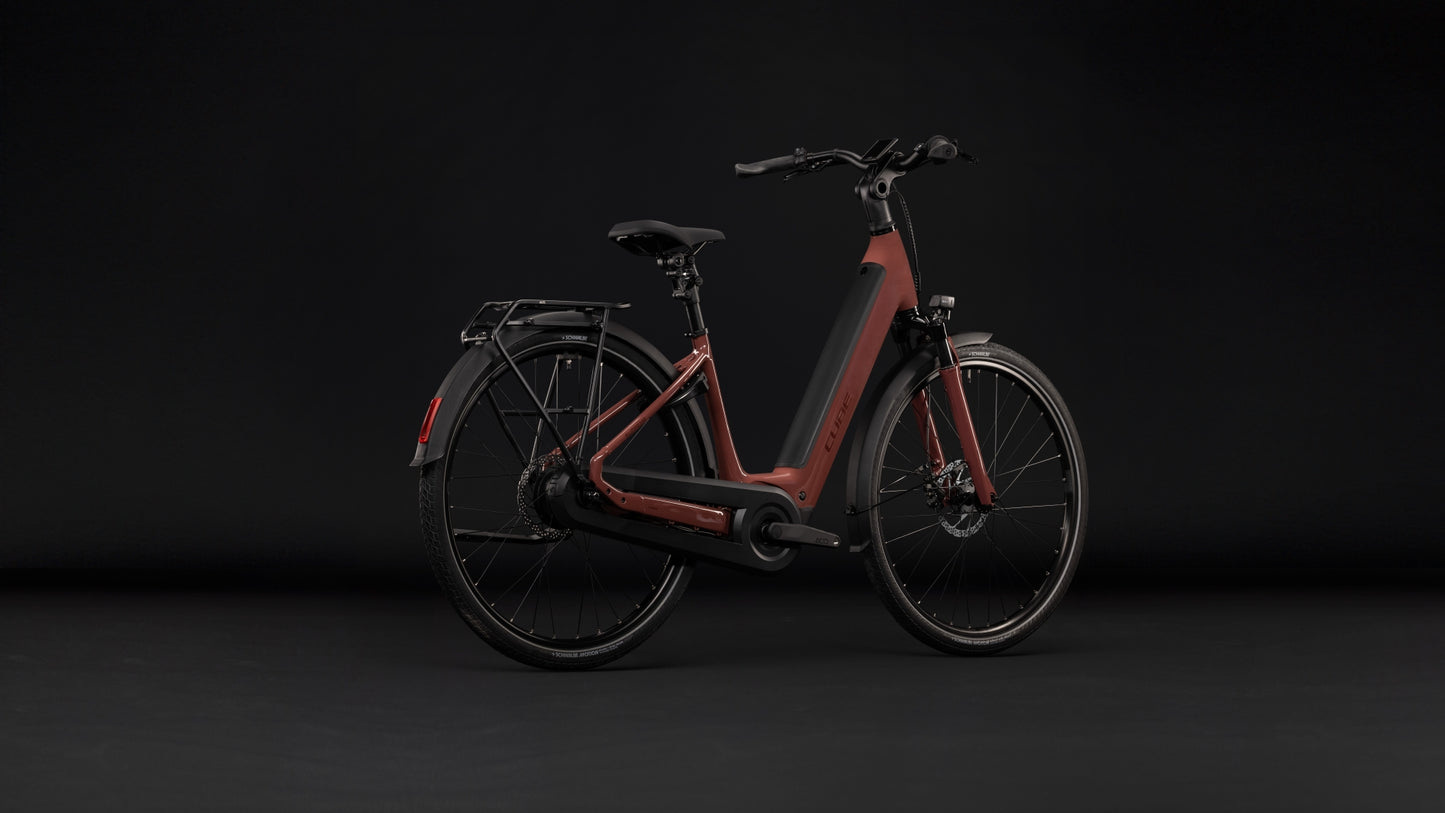 CUBE Supreme Hybrid Comfort Pro 600 Easy Entry E-Cityrad 2027, Detailansicht 9