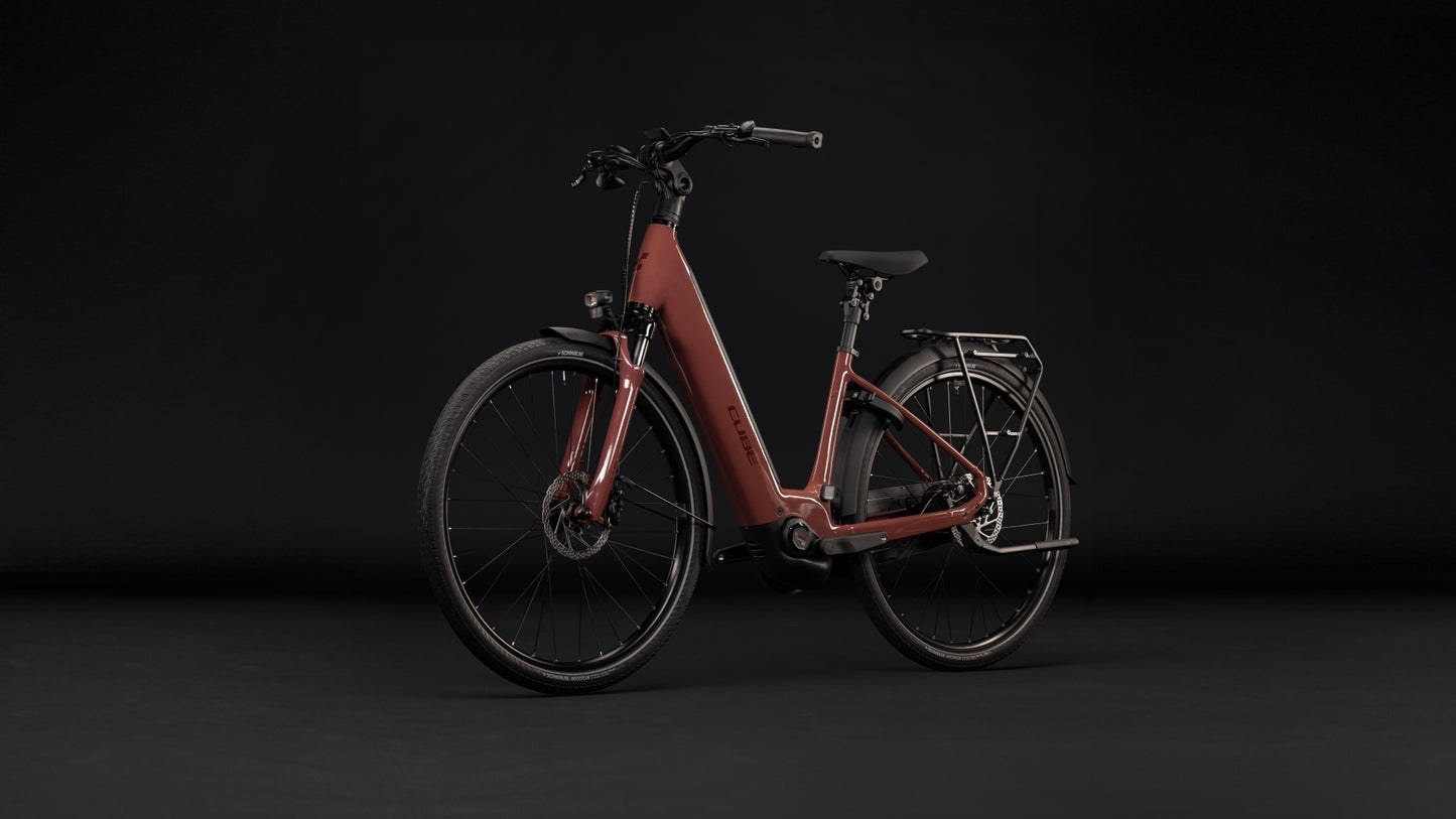 CUBE Supreme Hybrid Comfort Pro 600 Easy Entry E-Cityrad 2027, Detailansicht 10