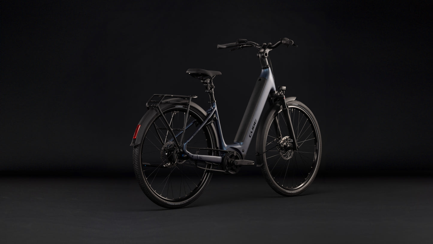 CUBE Supreme Hybrid Deluxe ONE 600 Easy Entry E-Cityrad 2027, Detailansicht 9
