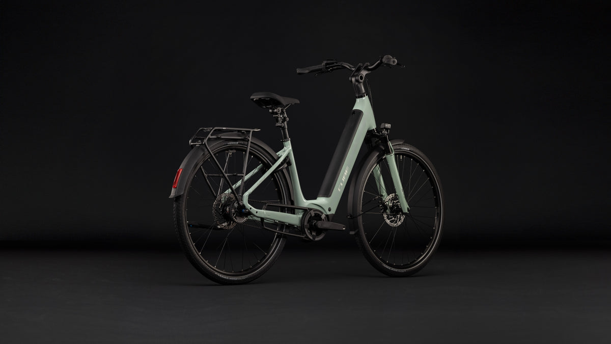 CUBE Supreme Hybrid Deluxe ONE 600 Easy Entry E-Cityrad 2027, Detailansicht