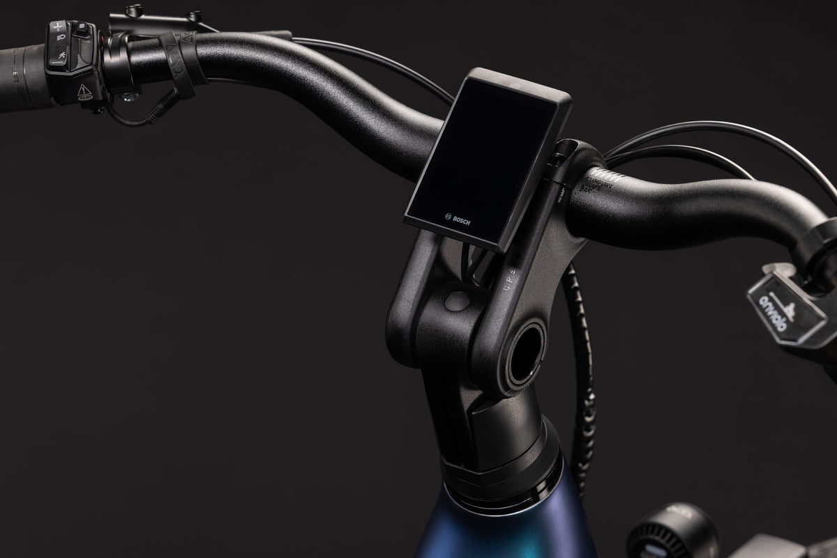 CUBE Supreme Hybrid Deluxe Pro 600 Easy Entry E-Cityrad 2027, Cockpit und Lenker