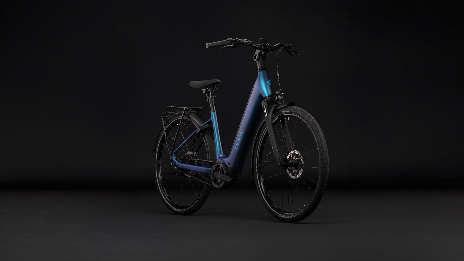 CUBE Supreme Hybrid Deluxe Pro 600 Easy Entry E-Cityrad 2027, Detailansicht