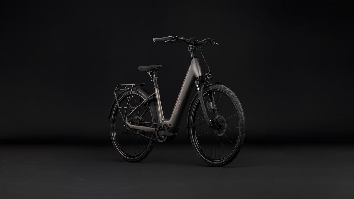 CUBE Supreme Hybrid Deluxe SLX 600 Easy Entry E-Cityrad 2027, Detailansicht