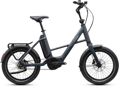 CUBE Compact Hybrid Deluxe 540 E-Kompaktrad 2027 in nightsky und grey, Seitenansicht