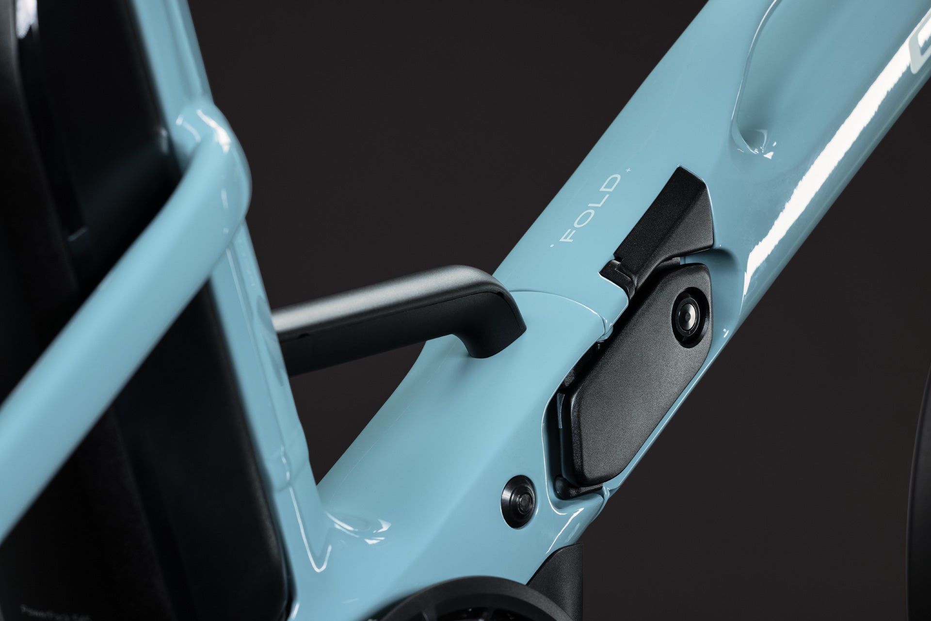 CUBE Fold Hybrid 540 Arubablue N Sky E-Faltrad 2027, Cockpit und Lenker