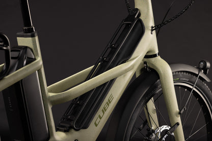 CUBE Longtail Hybrid Deluxe 800 E-Lastenrad 2027, Antrieb und Schaltung