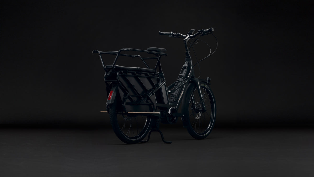 CUBE Longtail Hybrid Deluxe Family 800 E-Lastenrad 2027, Detailansicht