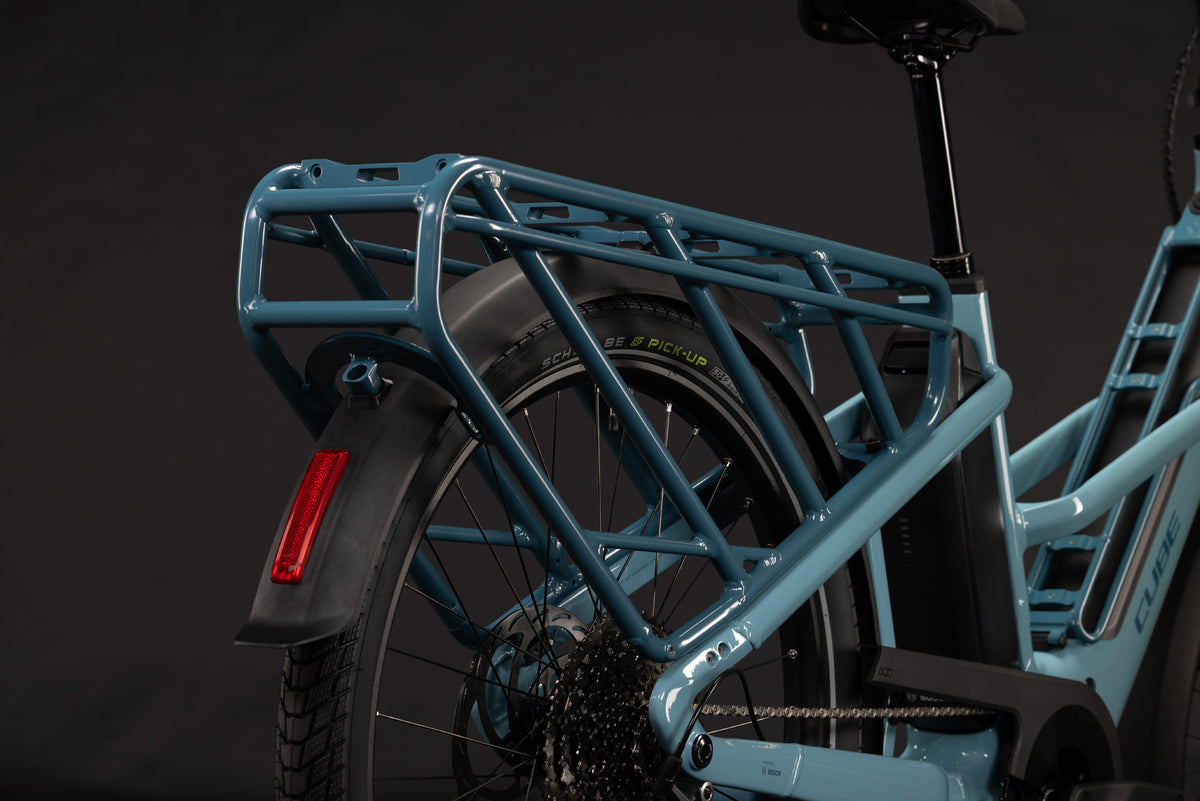 CUBE Longtail Hybrid 800 E-Lastenrad 2027, Sattel und Sitzposition