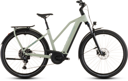 Produktbild: Cube Kathmandu Hybrid ONE 800 pea´n´green, Seitenansicht (weißer Hintergrund)