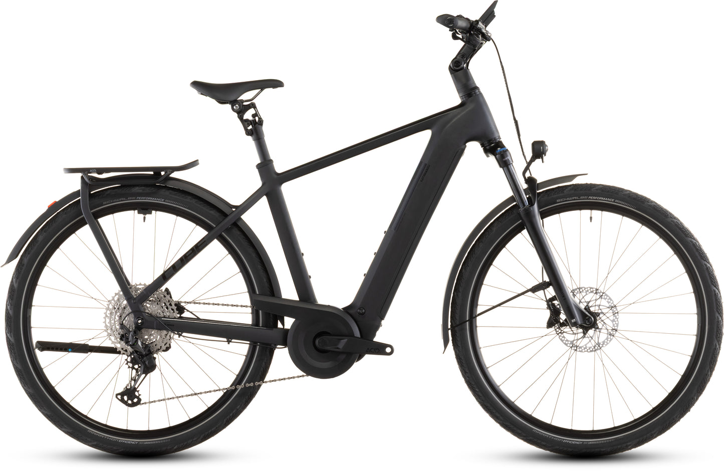 Produktbild: Cube Kathmandu Hybrid Pro 800 coal´n´black, Seitenansicht (weißer Hintergrund)