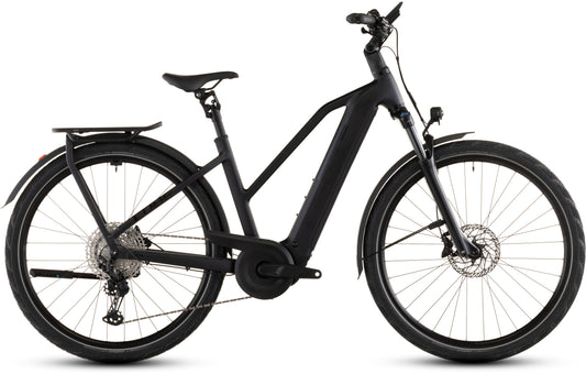 Produktbild: Cube Kathmandu Hybrid Pro 800 coal´n´black, Seitenansicht (weißer Hintergrund)