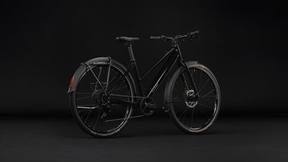 CUBE Editor Hybrid ONE 360 FE Trapeze E-Cityrad 2027, Detailansicht