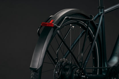CUBE Editor Hybrid SLX 400x FE E-Cityrad 2027, Sattel und Sitzposition