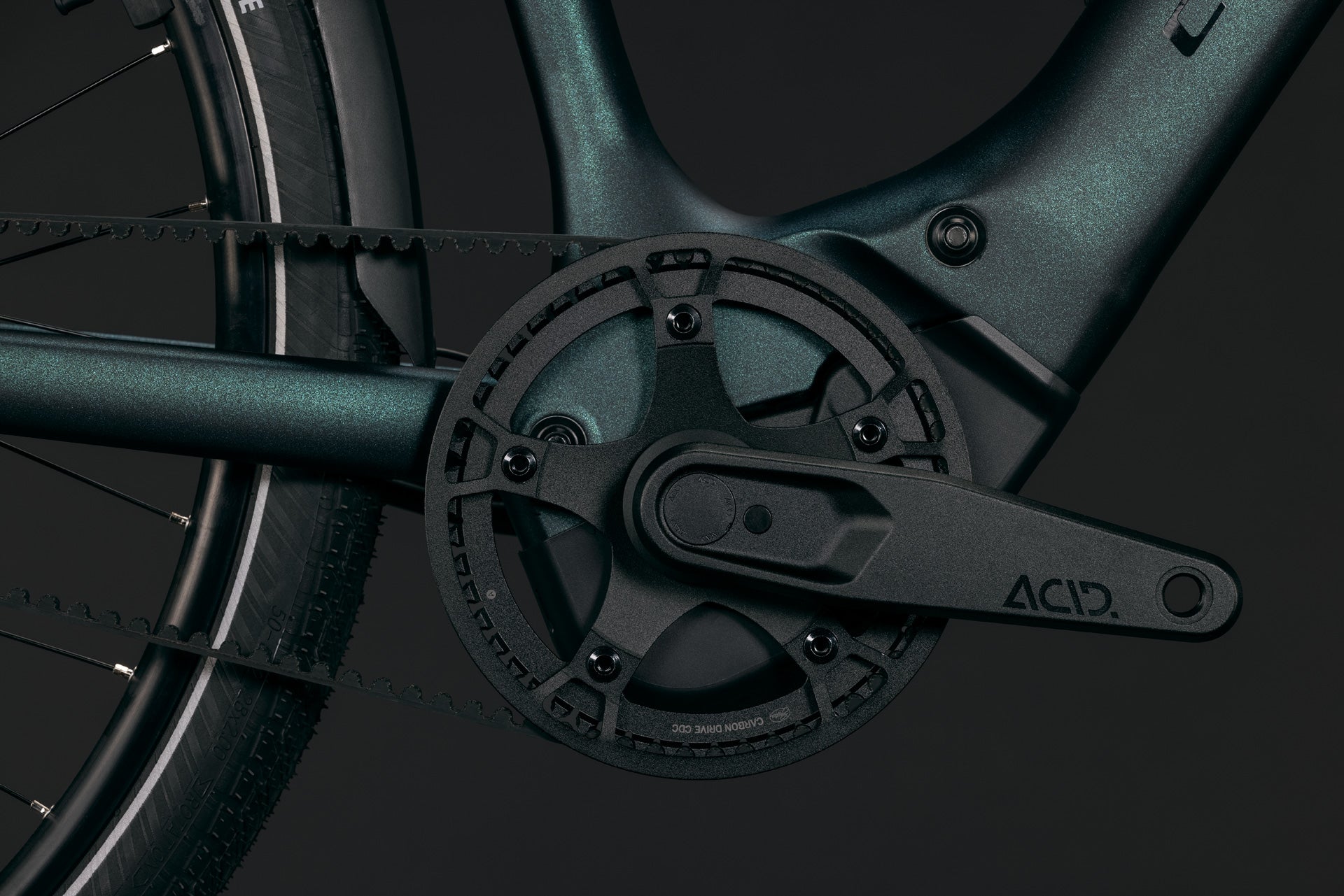 CUBE Editor Hybrid SLX 400x FE Trapeze E-Cityrad 2027, Rahmendetail