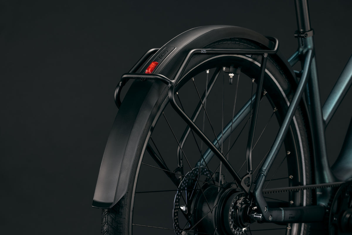 CUBE Editor Hybrid SLX 400x FE Trapeze E-Cityrad 2027, Sattel und Sitzposition