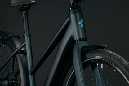 CUBE Editor Hybrid SLX 400x FE Trapeze E-Cityrad 2027, Laufrad und Reifen