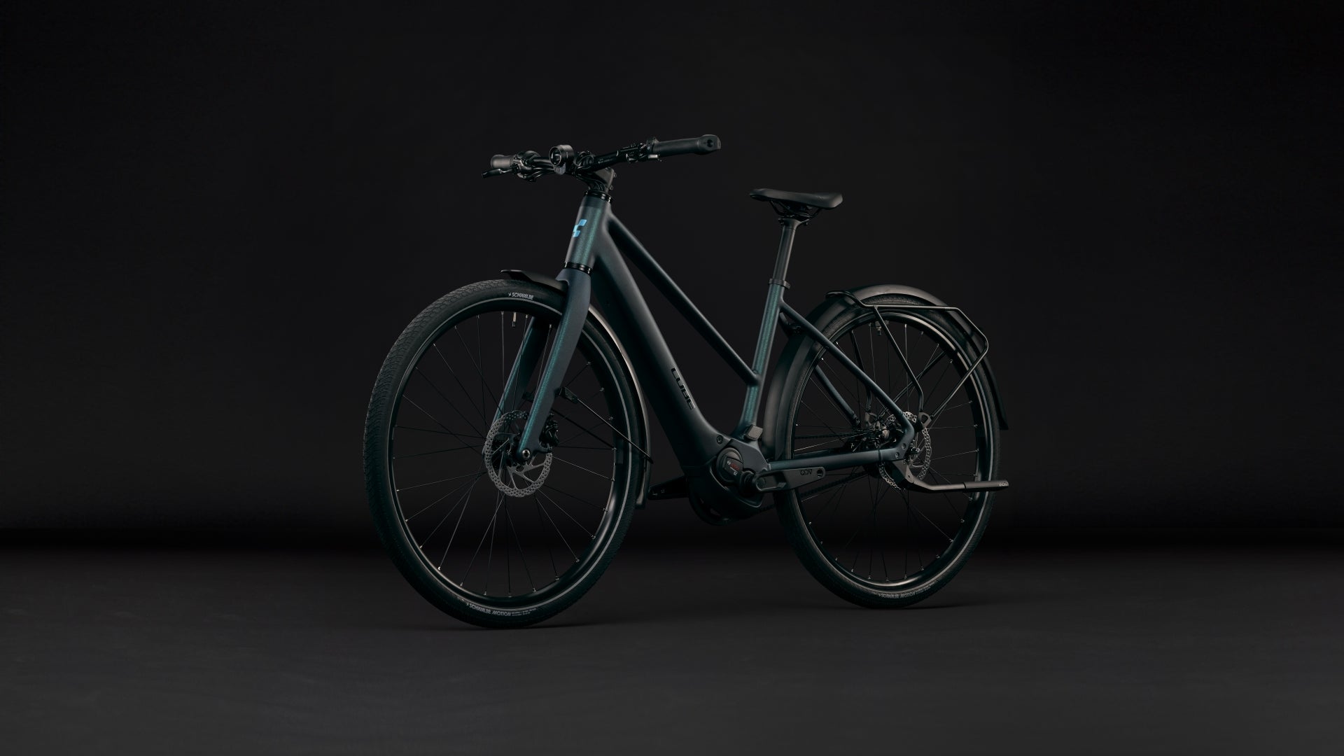 CUBE Editor Hybrid SLX 400x FE Trapeze E-Cityrad 2027, Detailansicht 9