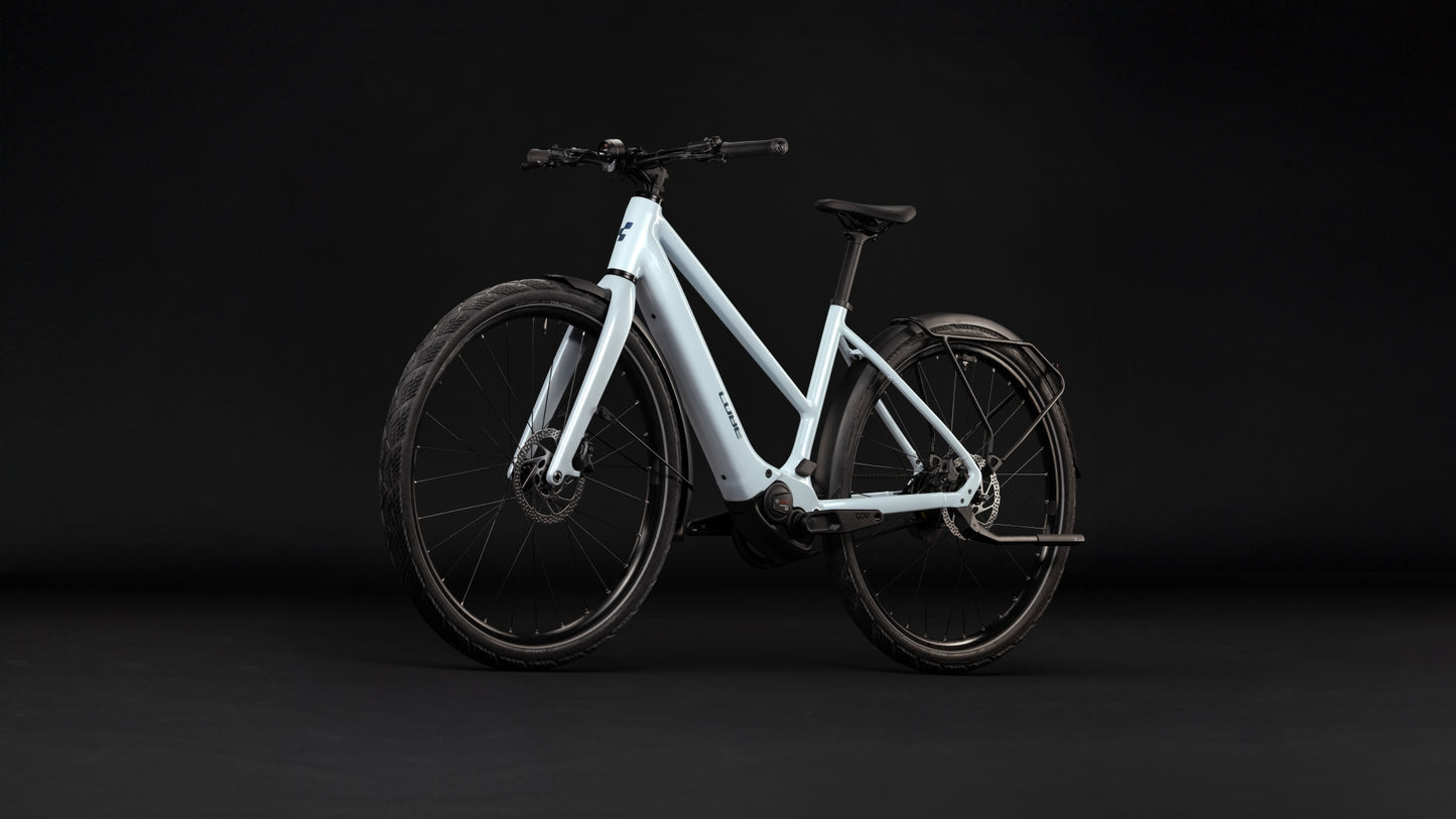 CUBE Editor Hybrid SLT 400x FE Trapeze E-Cityrad 2027, Detailansicht
