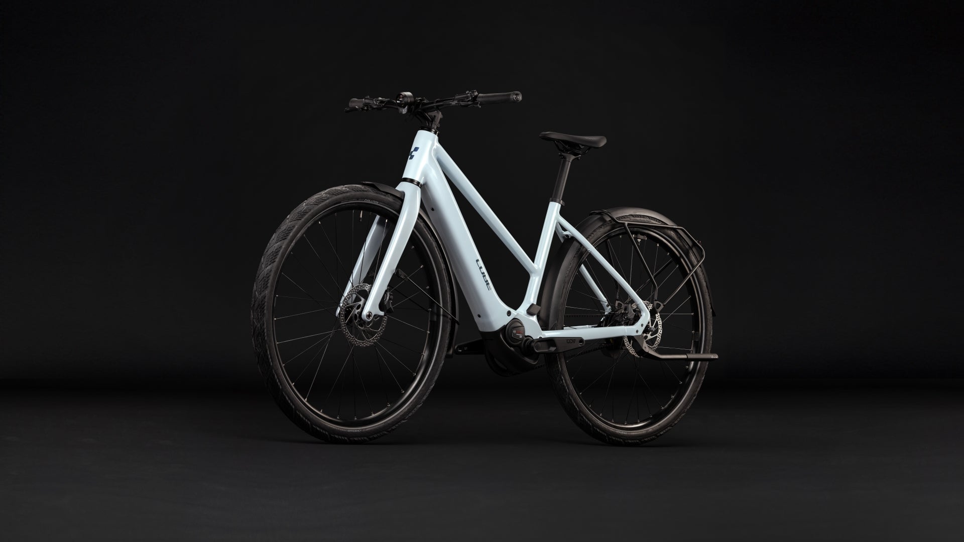 CUBE Editor Hybrid SLT 400x FE Trapeze E-Cityrad 2027, Detailansicht