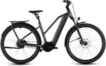 Produktbild: Cube Kathmandu Hybrid Comfort Pro 800 slabgrey´n´black, Seitenansicht (weißer Hintergrund)
