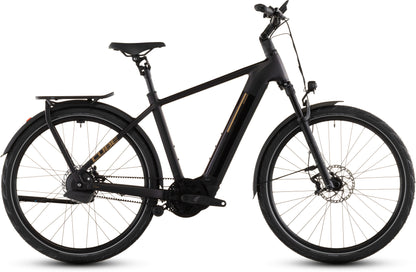 Produktbild: Cube Kathmandu Hybrid Comfort SLX 800 solareclipse´n´gold, Seitenansicht (weißer Hintergrund)