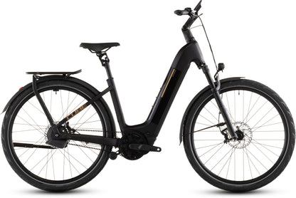 Produktbild: Cube Kathmandu Hybrid Comfort SLX 800 solareclipse´n´gold, Seitenansicht (weißer Hintergrund)