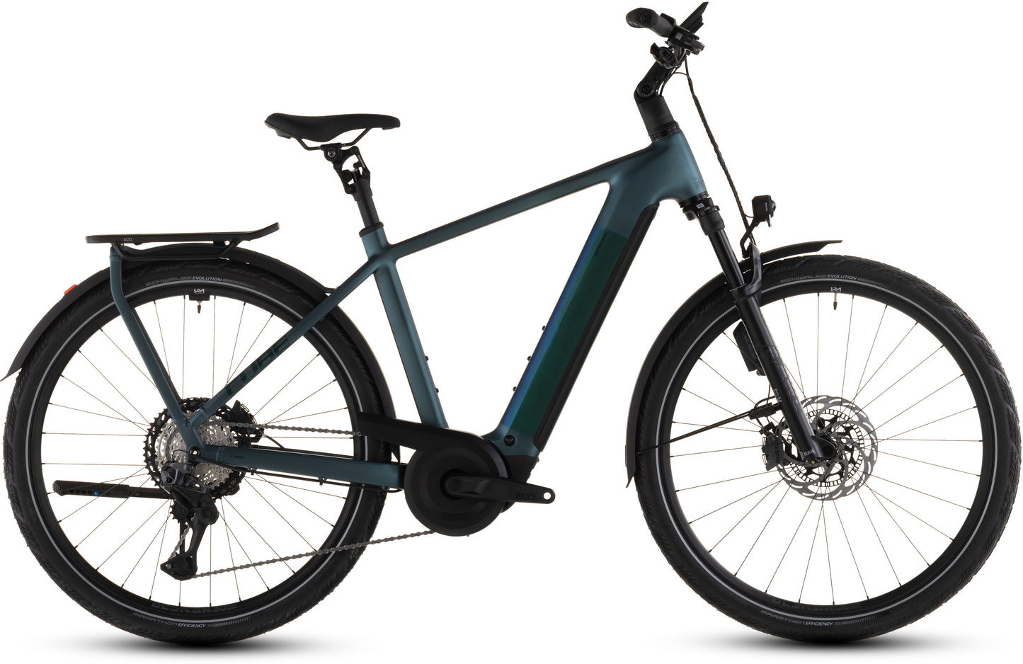 Produktbild: Cube Kathmandu Hybrid SLT 800 duskwood´n´goblin, Seitenansicht (weißer Hintergrund)