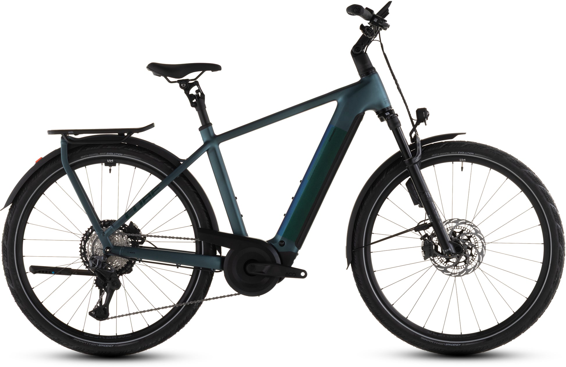 Produktbild: Cube Kathmandu Hybrid SLT 800 duskwood´n´goblin, Seitenansicht (weißer Hintergrund)
