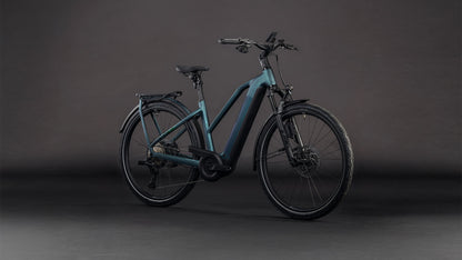Produktbild: Cube Kathmandu Hybrid SLT 800 duskwood´n´goblin, Schrägansicht (schwarzer Hintergrund)