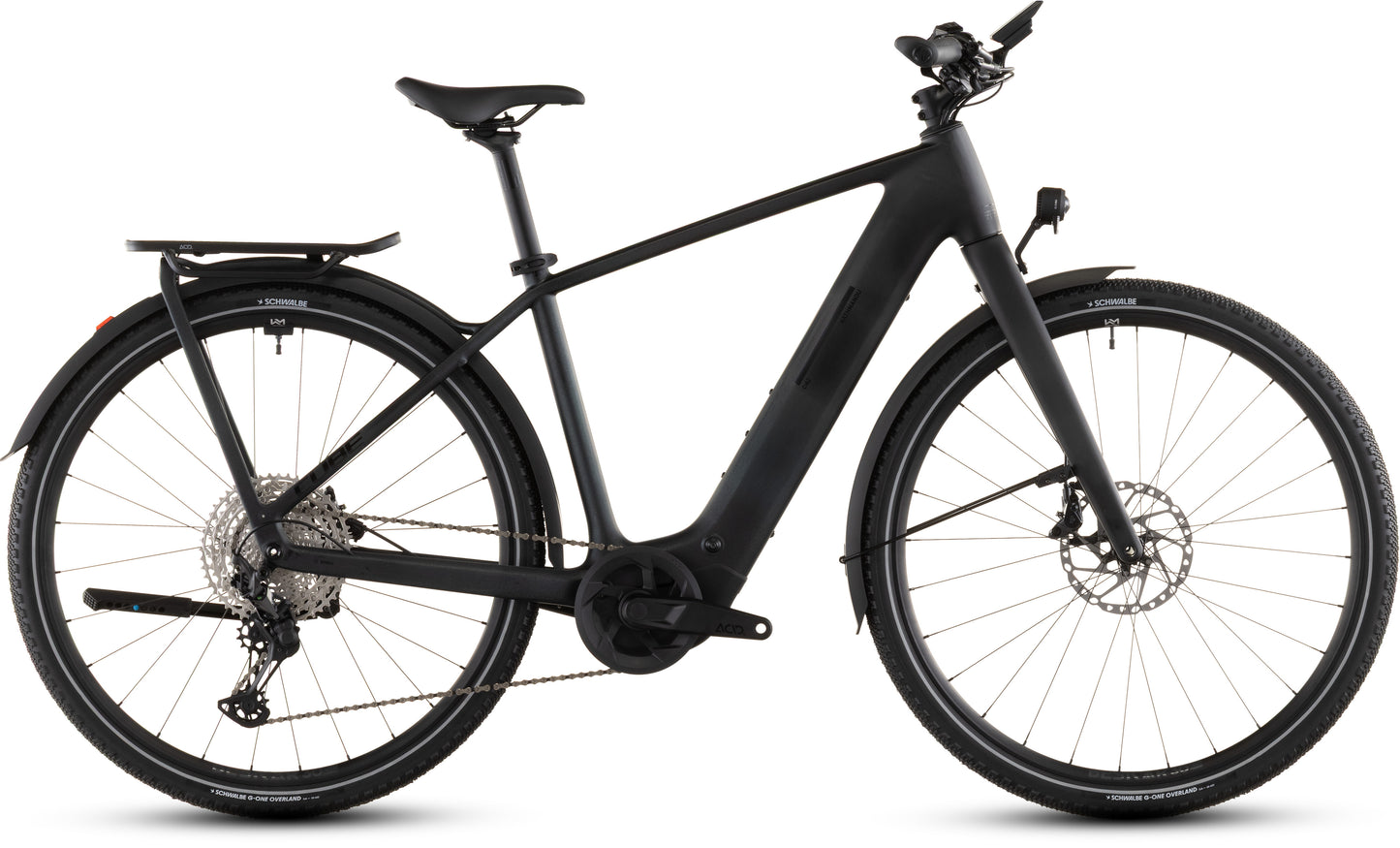Produktbild: Cube Kathmandu Hybrid C:62 SLX 400X liquidblack´n´bluedust, Seitenansicht (weißer Hintergrund)