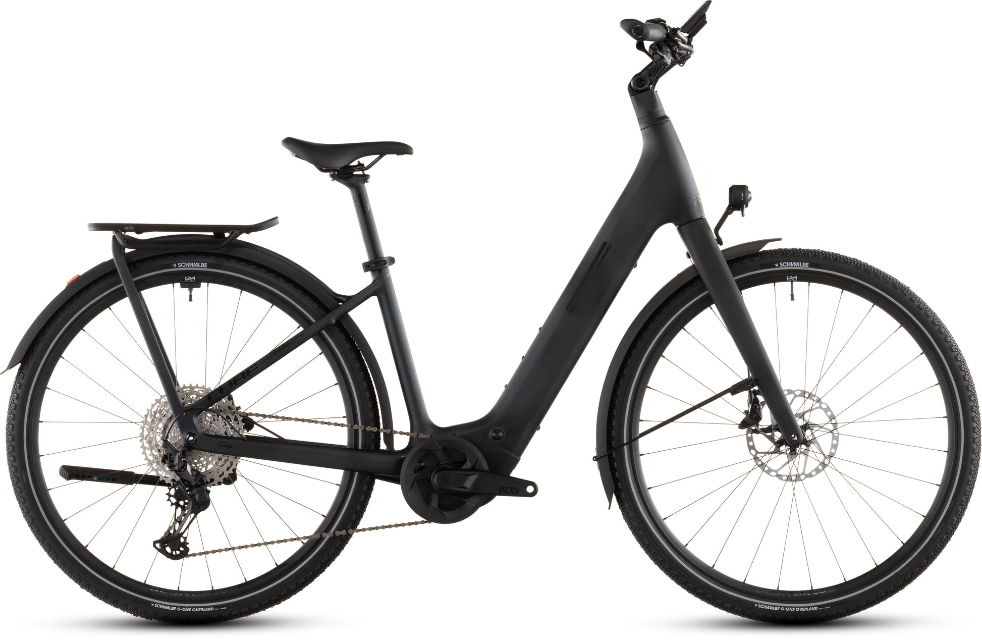 Produktbild: Cube Kathmandu Hybrid C:62 SLX 400X liquidblack´n´bluedust, Seitenansicht (weißer Hintergrund)