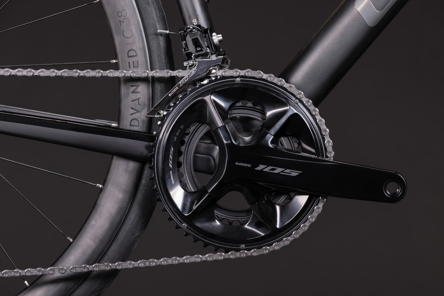 CUBE Attain C:62 Race Rennrad 2027, Rahmendetail