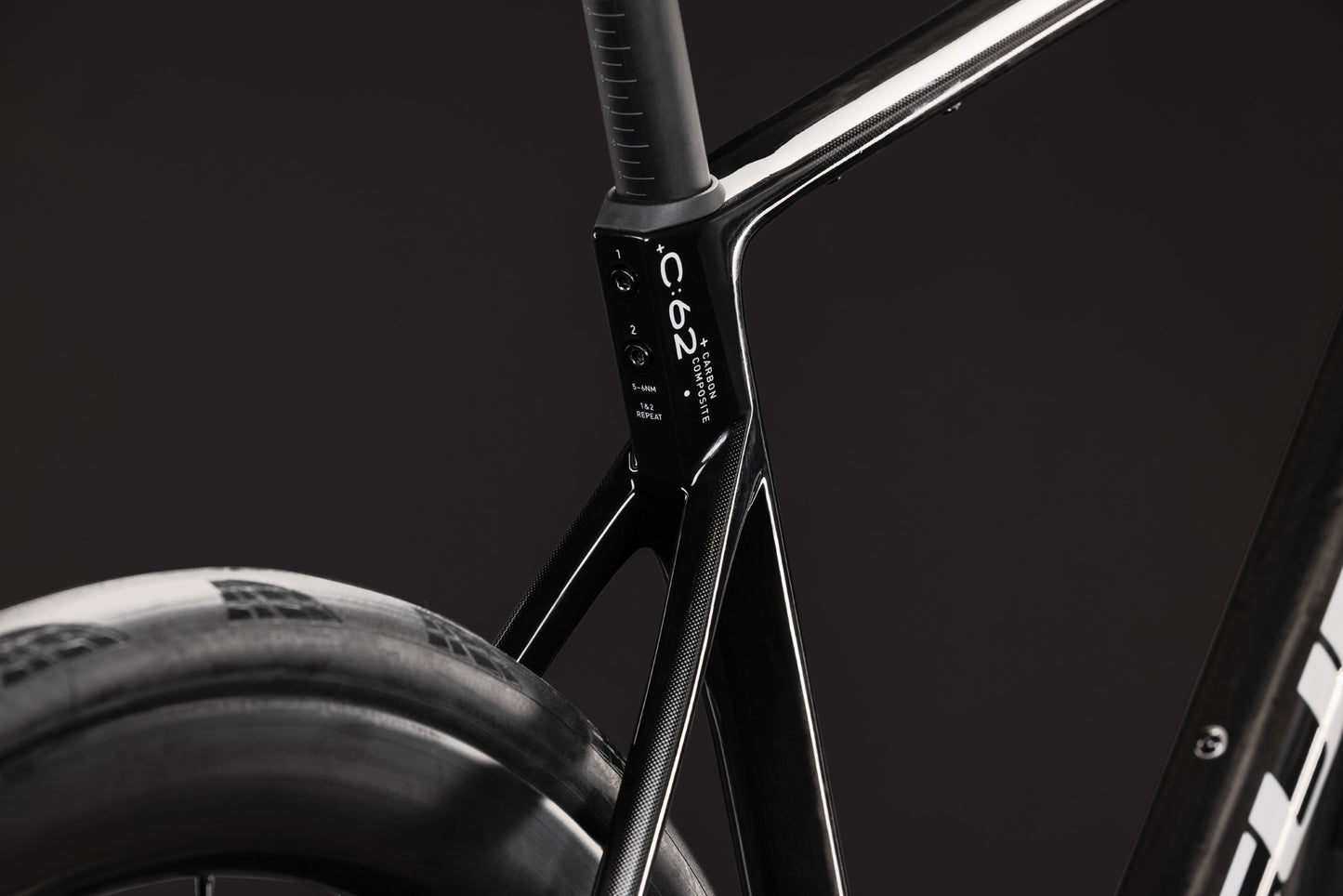 CUBE Attain C:62 SLT Rennrad 2027, Rahmendetail