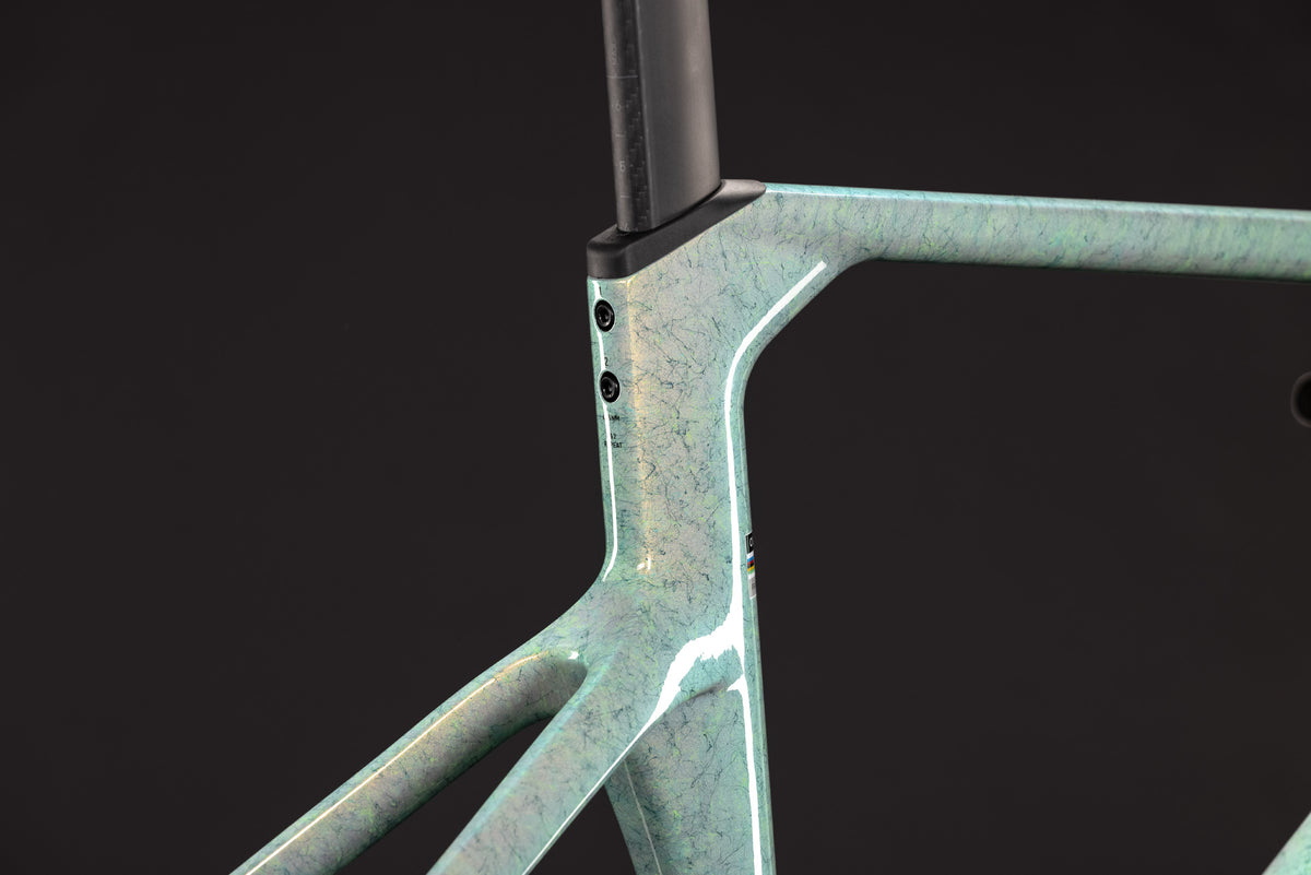 CUBE Litening Aero C:68X Frameset Rahmenset 2027, Sattel und Sitzposition