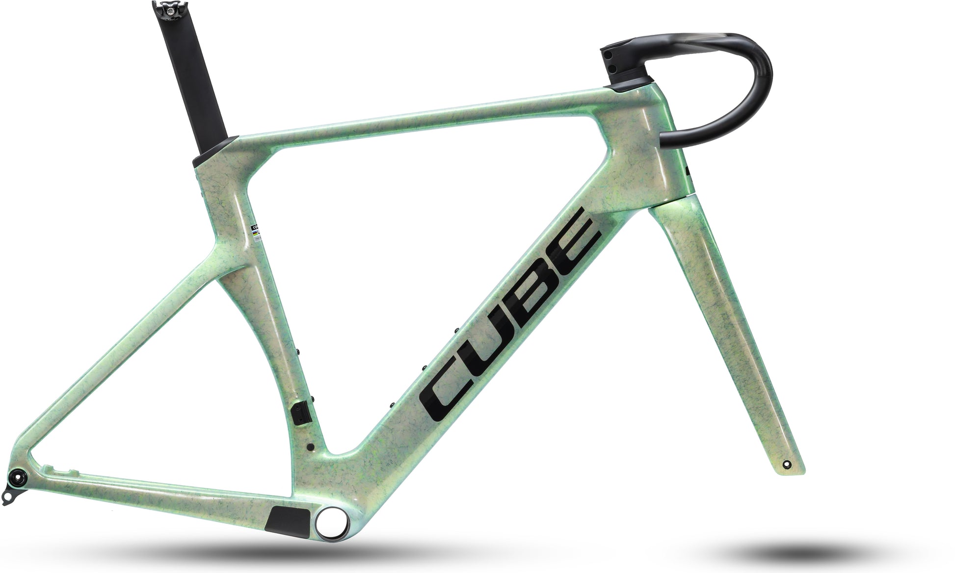 CUBE Litening Aero C:68X Frameset Rahmenset 2027, Antrieb und Schaltung