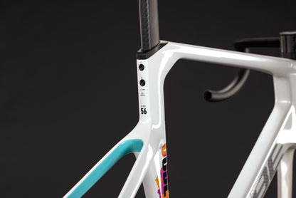 CUBE Litening Aero C:68X Frameset Rahmenset 2027, Sattel und Sitzposition