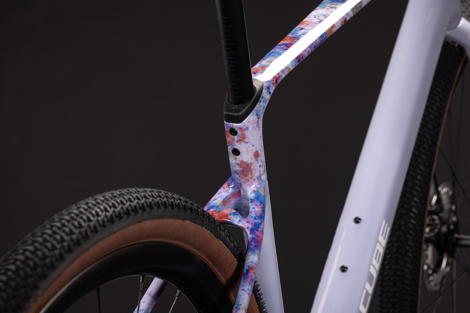 CUBE Nuroad C:62 EX Gravelbike 2027, Rahmendetail